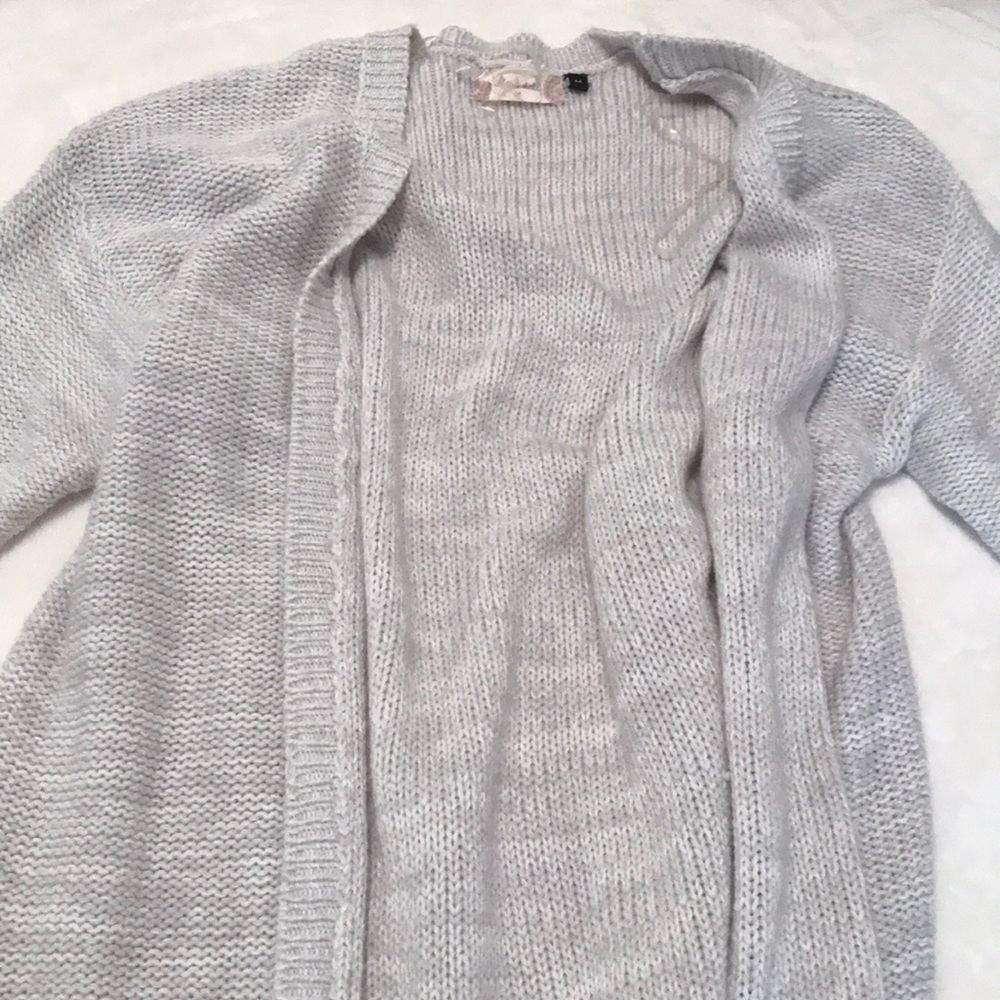 Altar’d State Gray Cardigan